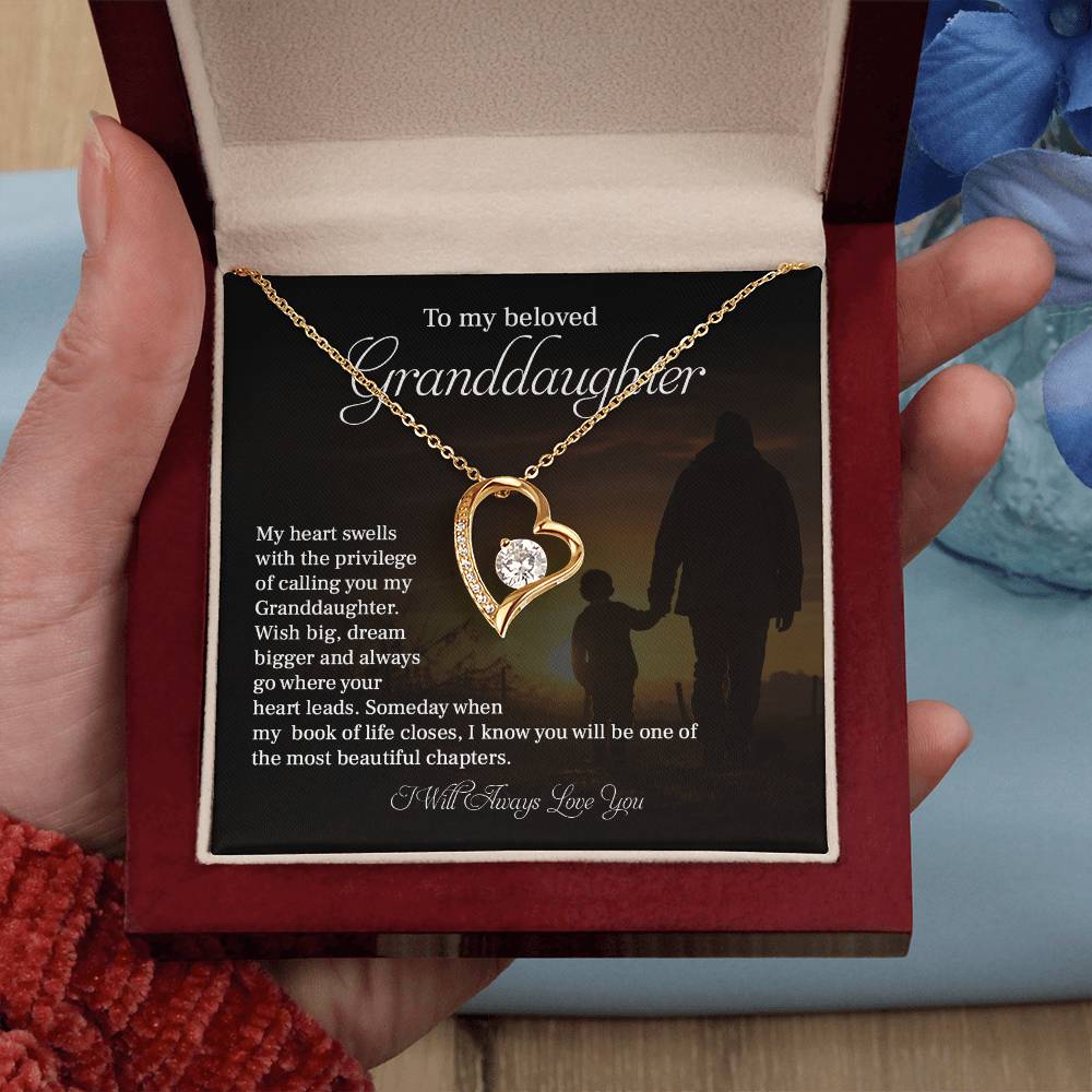 To my grand daughter my heart swells with privilege of calling your my granddaughter.V2