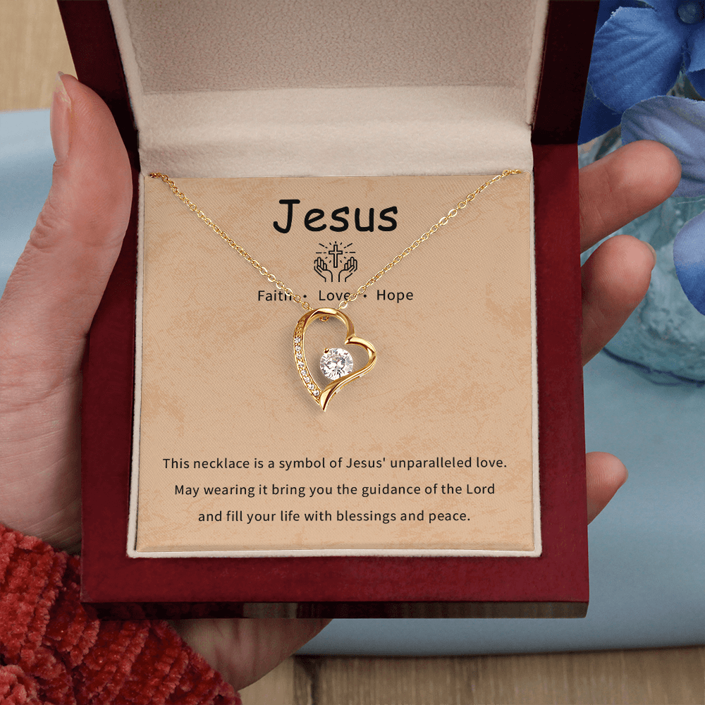 Faith love hope necklace gift for daughter, granddaughter, goddaughter necklace gift with meaningful message card and box.