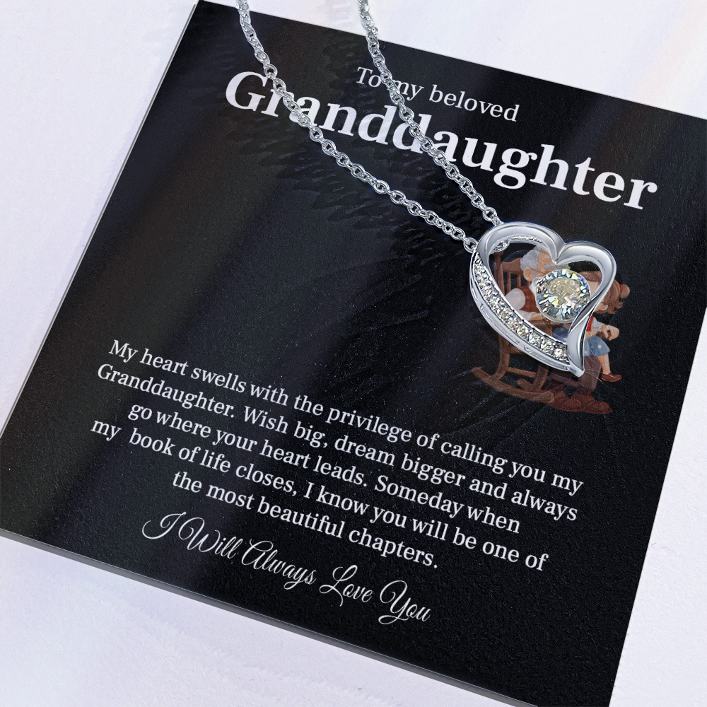 To my grand daughter my heart swells with privilege of calling your my granddaughter.