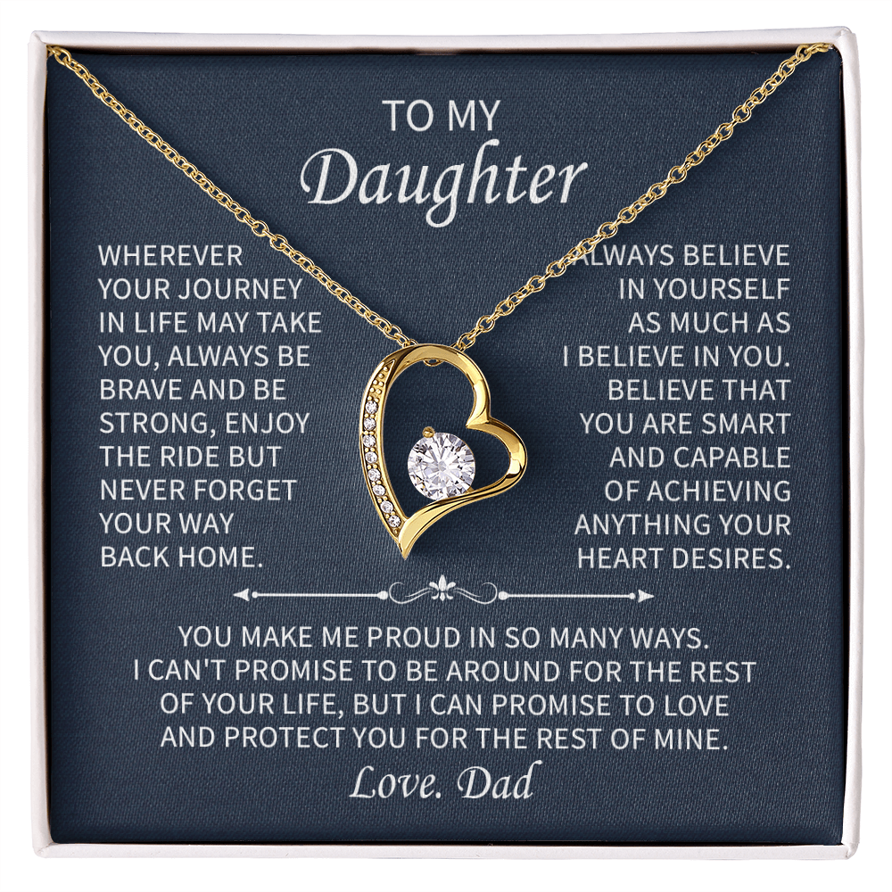To my daughter wherever your journey in life may take you.
