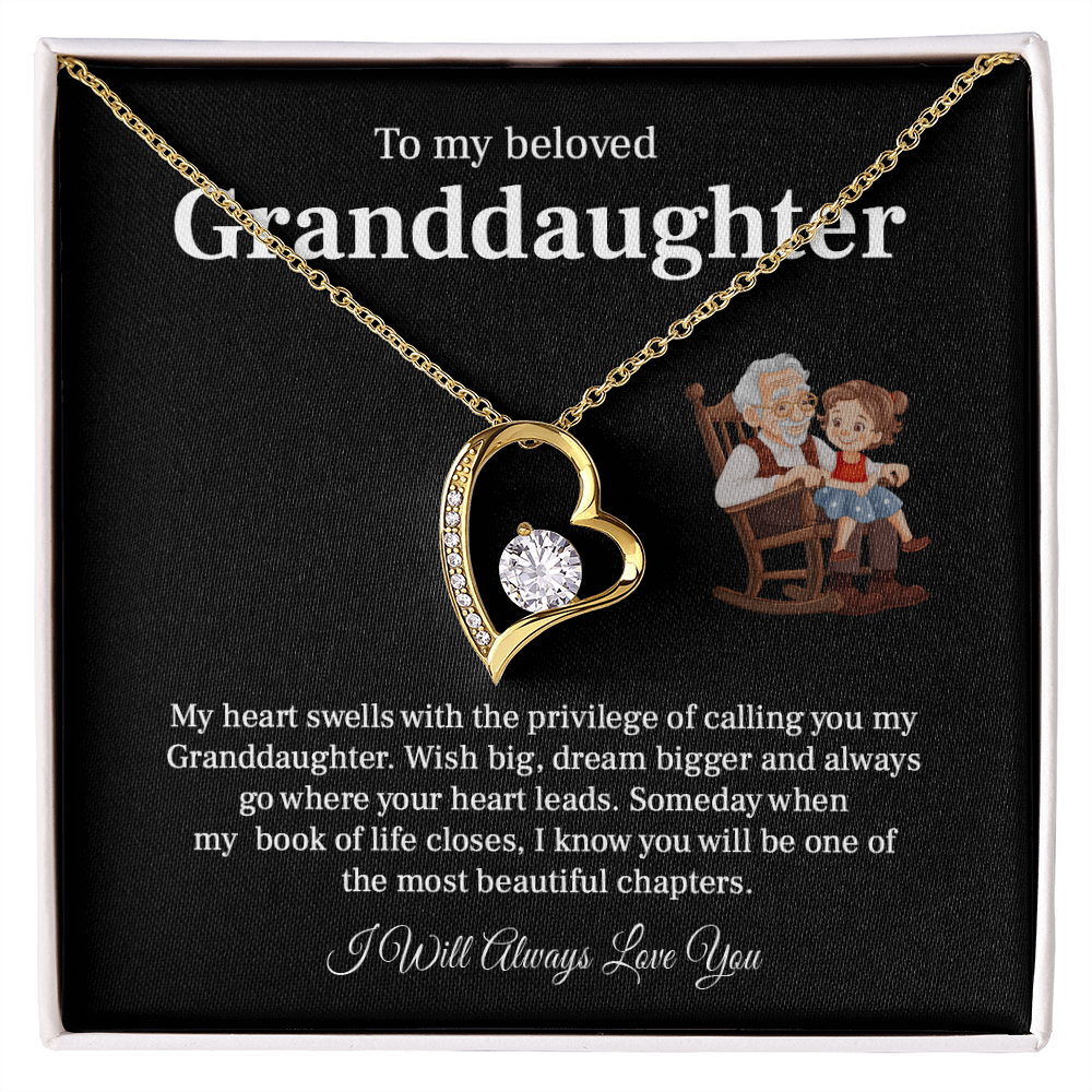 To my grand daughter my heart swells with privilege of calling your my granddaughter.