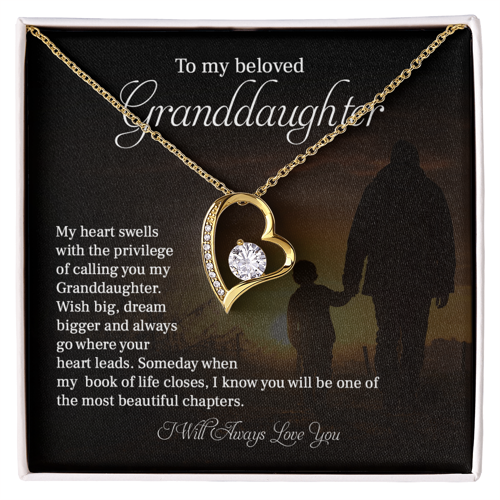To my grand daughter my heart swells with privilege of calling your my granddaughter.V2