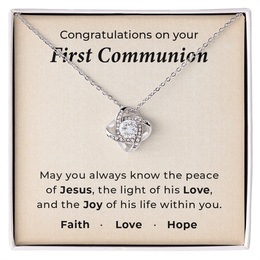 Congratulation on your first communication necklace