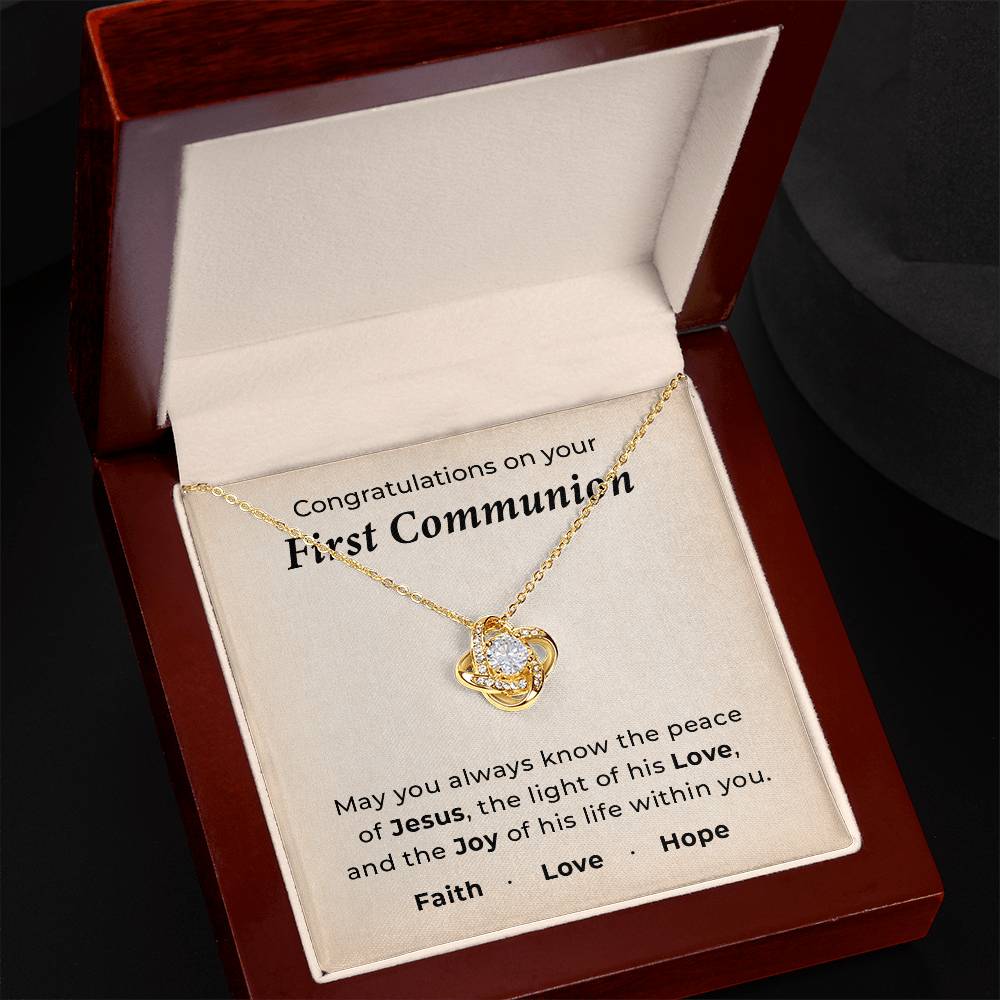Congratulation on your first communication necklace