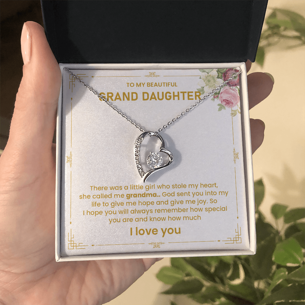 To my beautiful granddaughter there was a little girl who stole my heart.